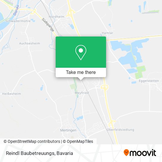 Reindl Baubetreuungs map