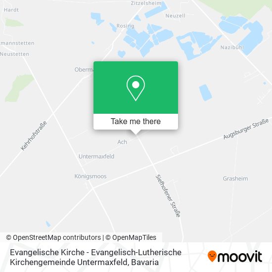 Evangelische Kirche - Evangelisch-Lutherische Kirchengemeinde Untermaxfeld map