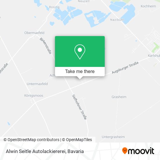 Alwin Seitle Autolackiererei map