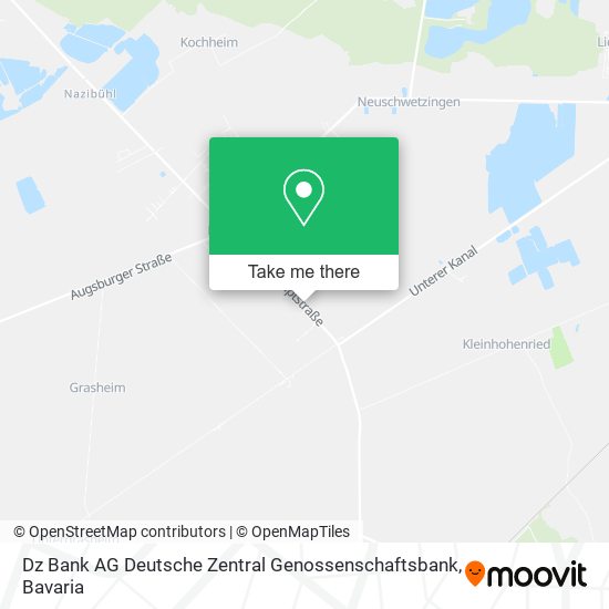 Dz Bank AG Deutsche Zentral Genossenschaftsbank map