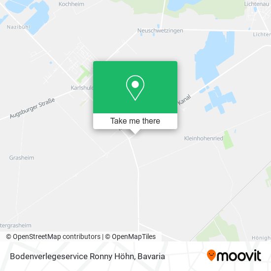 Карта Bodenverlegeservice Ronny Höhn