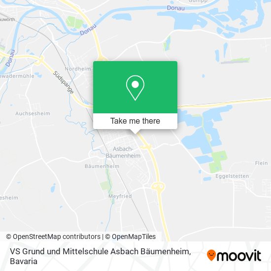 VS Grund und Mittelschule Asbach Bäumenheim map