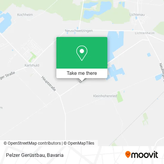 Карта Pelzer Gerüstbau