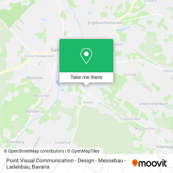 Карта Point Visual Communication - Design - Messebau - Ladenbau