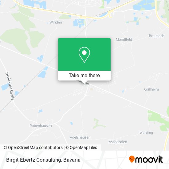 Birgit Ebertz Consulting map
