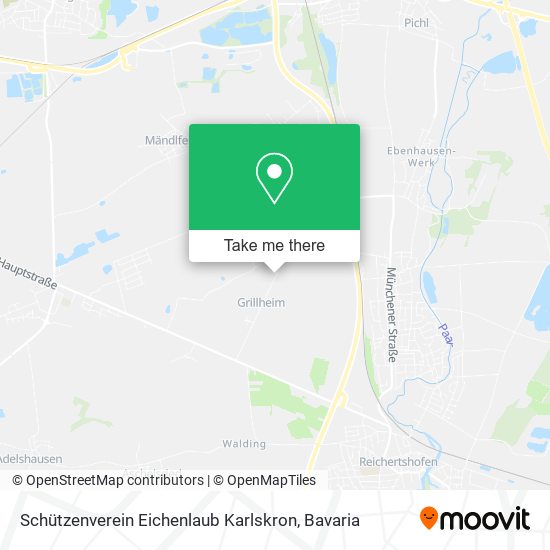 Schützenverein Eichenlaub Karlskron map