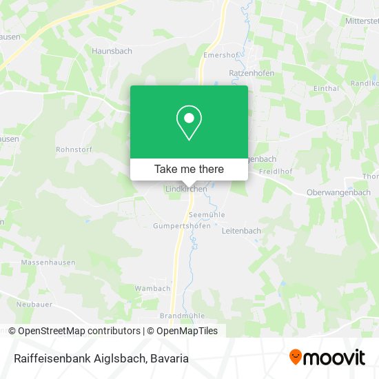 Карта Raiffeisenbank Aiglsbach