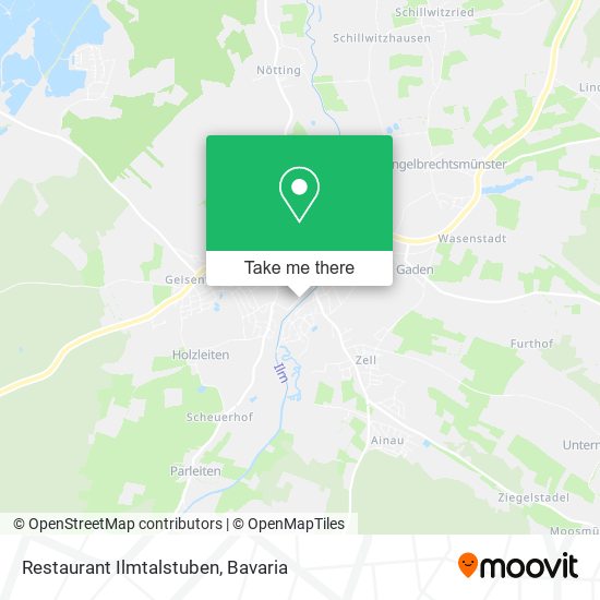 Restaurant Ilmtalstuben map