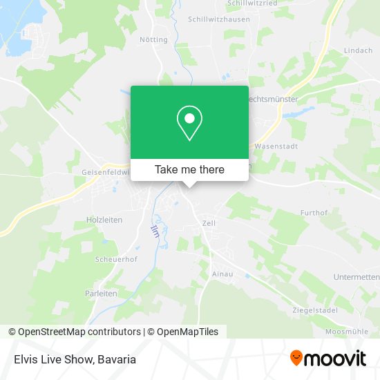 Карта Elvis Live Show