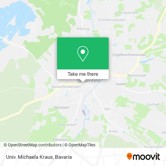 Карта Univ. Michaela Kraus