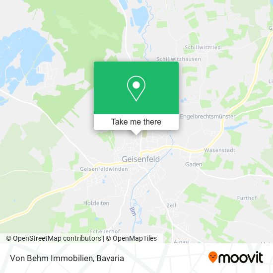 Von Behm Immobilien map