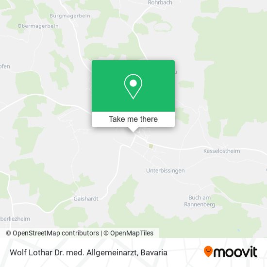 Wolf Lothar Dr. med. Allgemeinarzt map