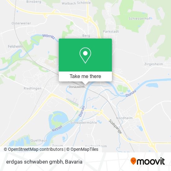 erdgas schwaben gmbh map