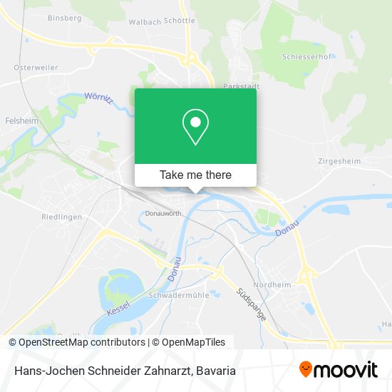 Hans-Jochen Schneider Zahnarzt map