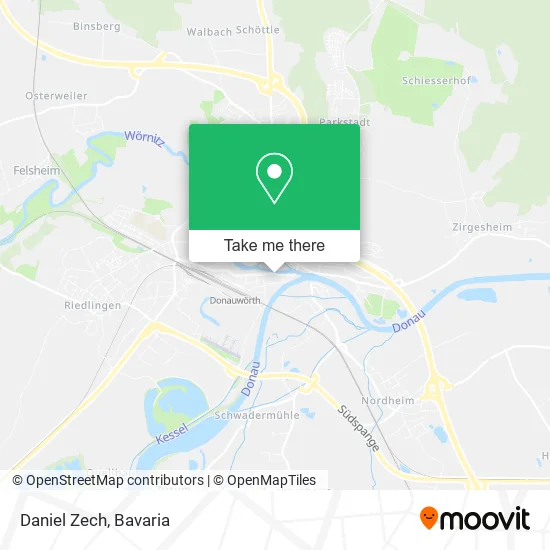 Daniel Zech map