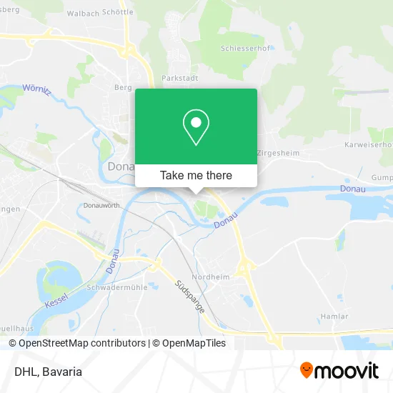 Карта DHL
