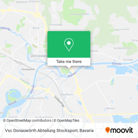 Vsc Donauwörth Abteilung Stocksport map
