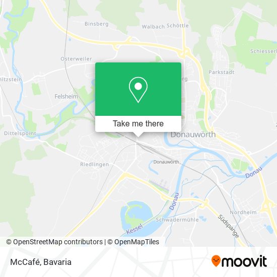 McCafé map