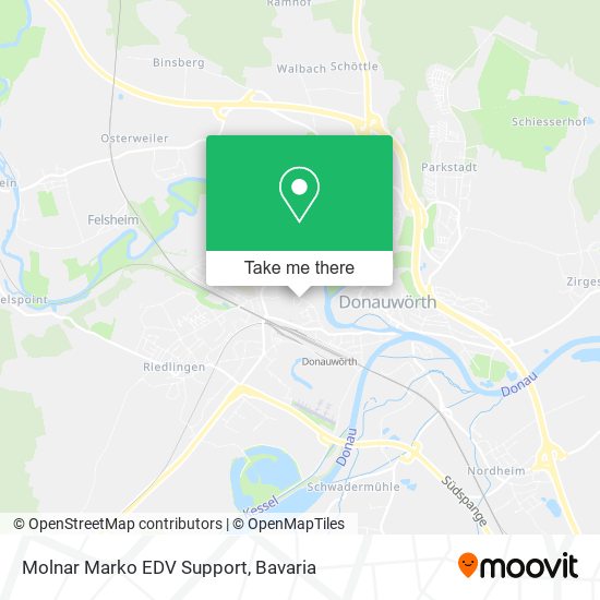 Molnar Marko EDV Support map