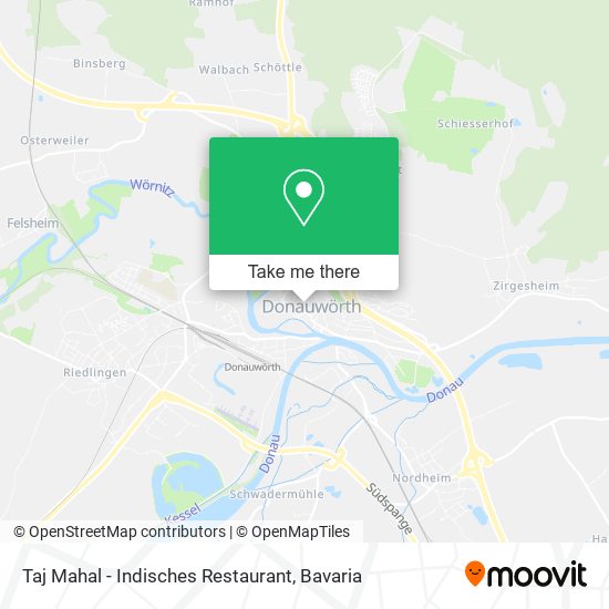 Taj Mahal - Indisches Restaurant map