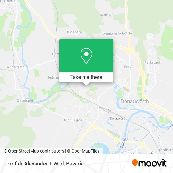 Prof dr Alexander T Wild map