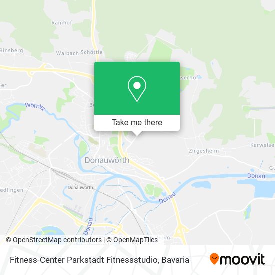 Fitness-Center Parkstadt Fitnessstudio map