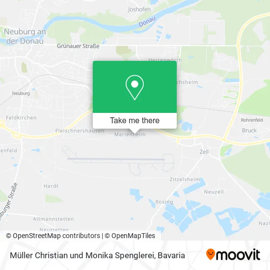 Карта Müller Christian und Monika Spenglerei