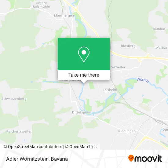 Карта Adler Wörnitzstein