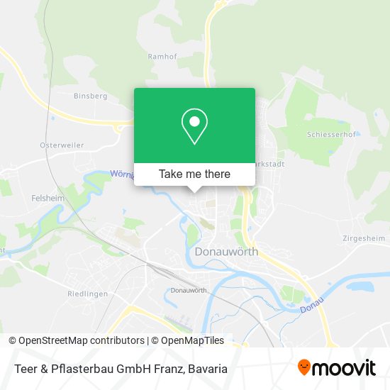 Teer & Pflasterbau GmbH Franz map