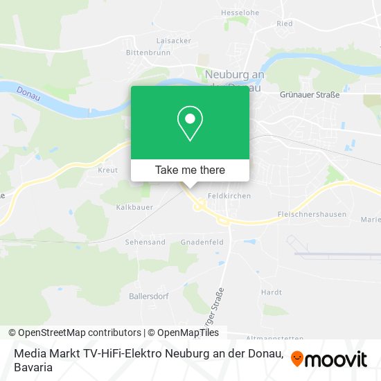 Media Markt TV-HiFi-Elektro Neuburg an der Donau map