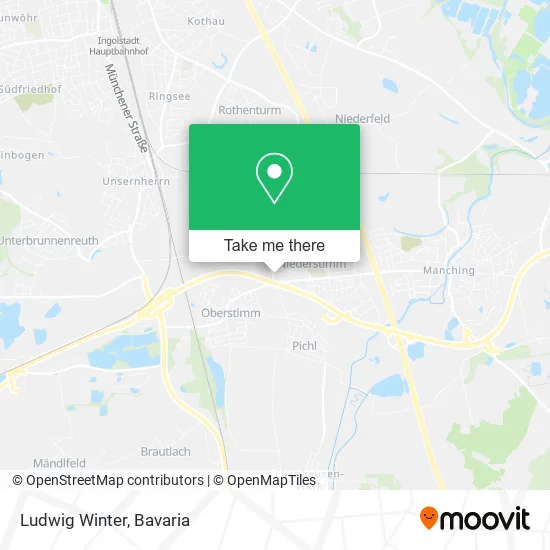 Карта Ludwig Winter