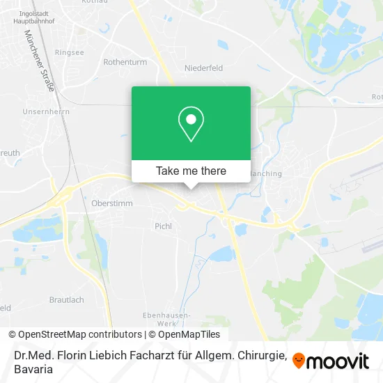 Dr.Med. Florin Liebich Facharzt für Allgem. Chirurgie map