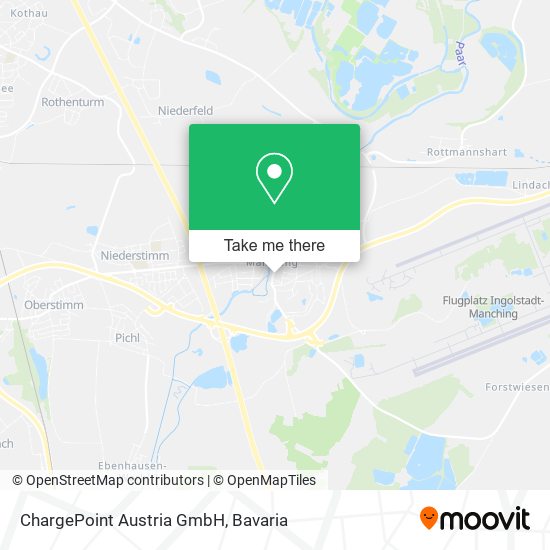 Карта ChargePoint Austria GmbH