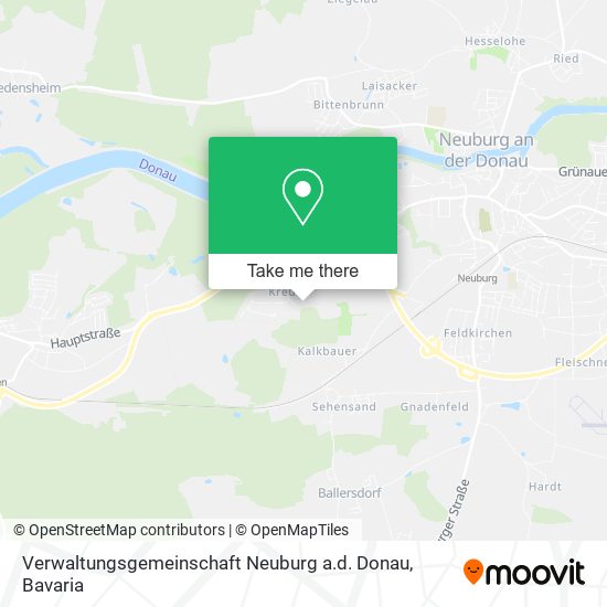 Verwaltungsgemeinschaft Neuburg a.d. Donau map