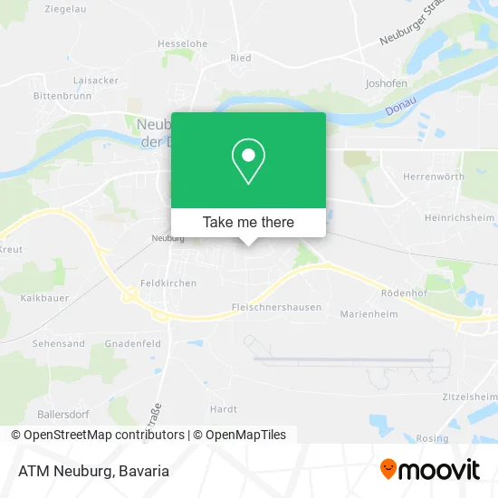 Карта ATM Neuburg