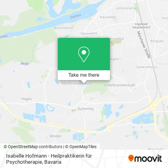 Карта Isabelle Hofmann - Heilpraktikerin für Psychotherapie