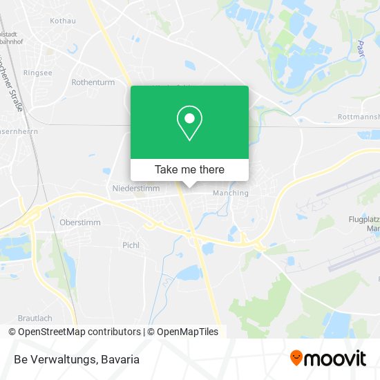 Be Verwaltungs map