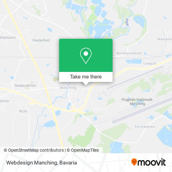 Карта Webdesign Manching