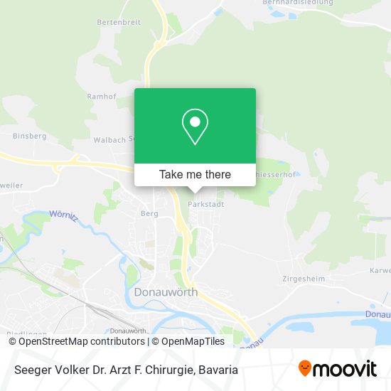 Seeger Volker Dr. Arzt F. Chirurgie map