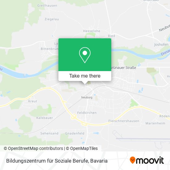 Bildungszentrum für Soziale Berufe map