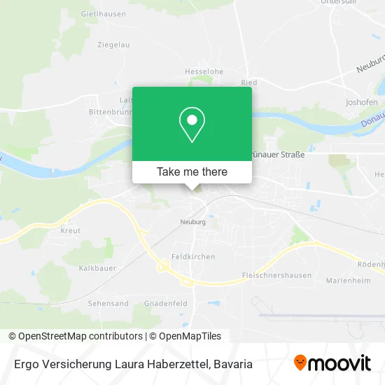 Карта Ergo Versicherung Laura Haberzettel