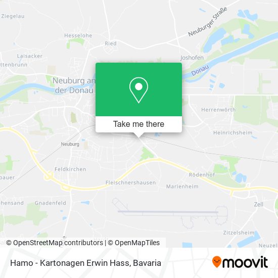 Hamo - Kartonagen Erwin Hass map