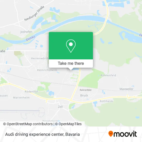 Карта Audi driving experience center