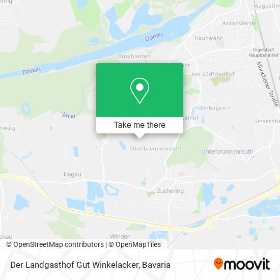 Der Landgasthof Gut Winkelacker map