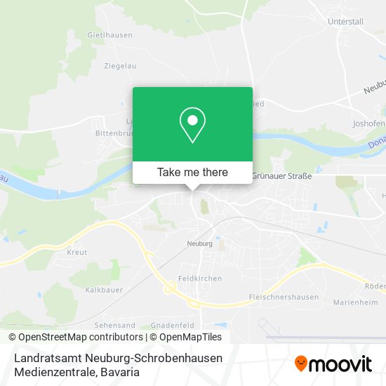 Landratsamt Neuburg-Schrobenhausen Medienzentrale map