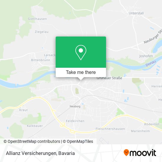 Allianz Versicherungen map