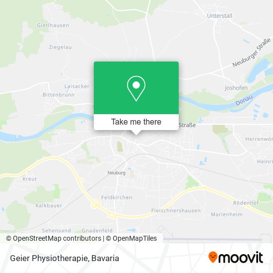 Geier Physiotherapie map