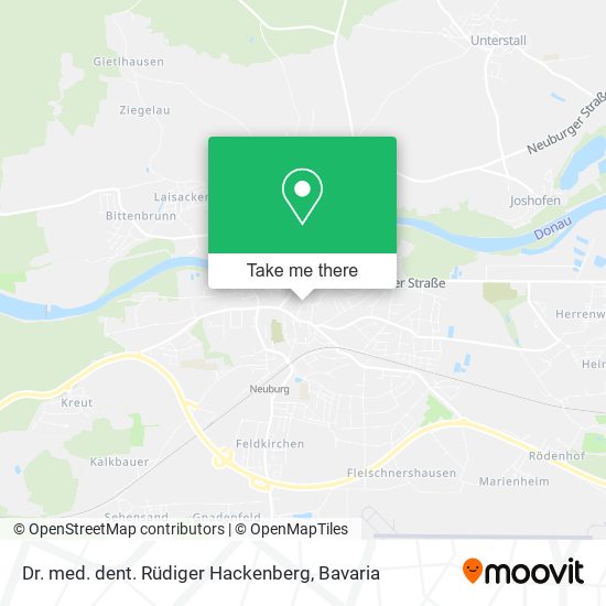 Dr. med. dent. Rüdiger Hackenberg map