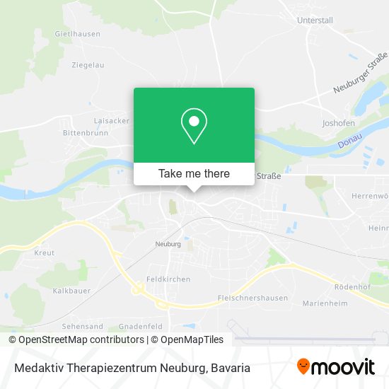 Medaktiv Therapiezentrum Neuburg map