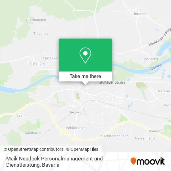 Карта Maik Neudeck Personalmanagement und Dienstleistung